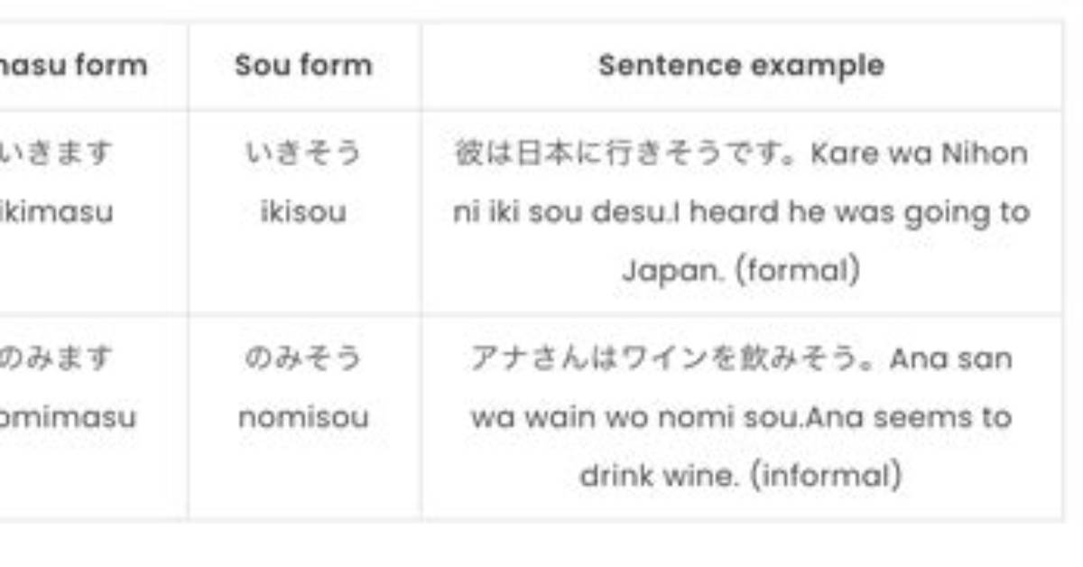 What Does Sou Mean in Japanese?