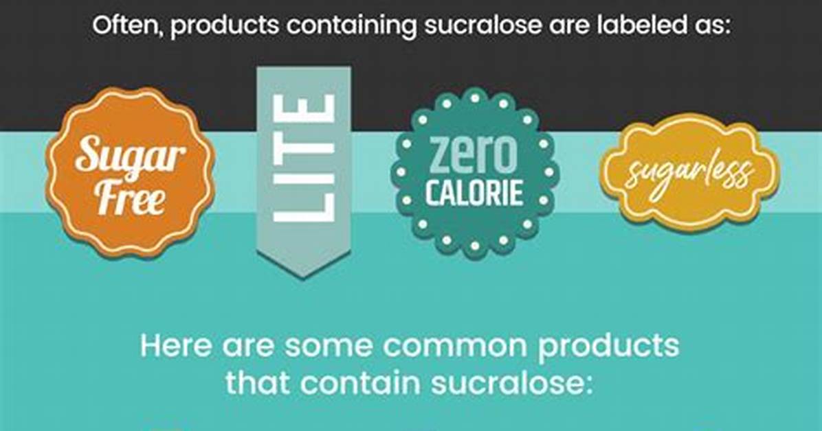 What Does Sucralose Mean?