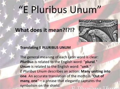 What Does the Latin Phrase E Pluribus Unum Found on American Coins Mean?