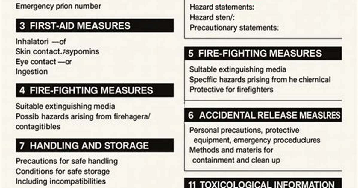 What Does the Msds Materials Safety Data Sheets Tell You?