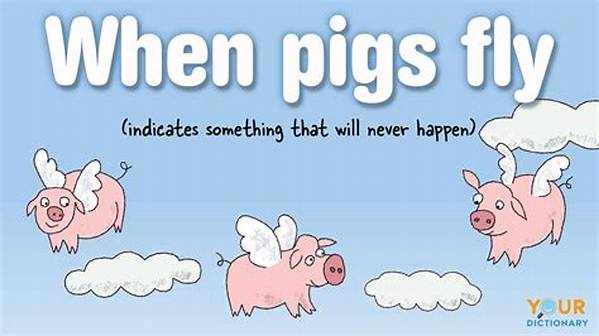 What Does the Phrase Flying Pigs Mean?