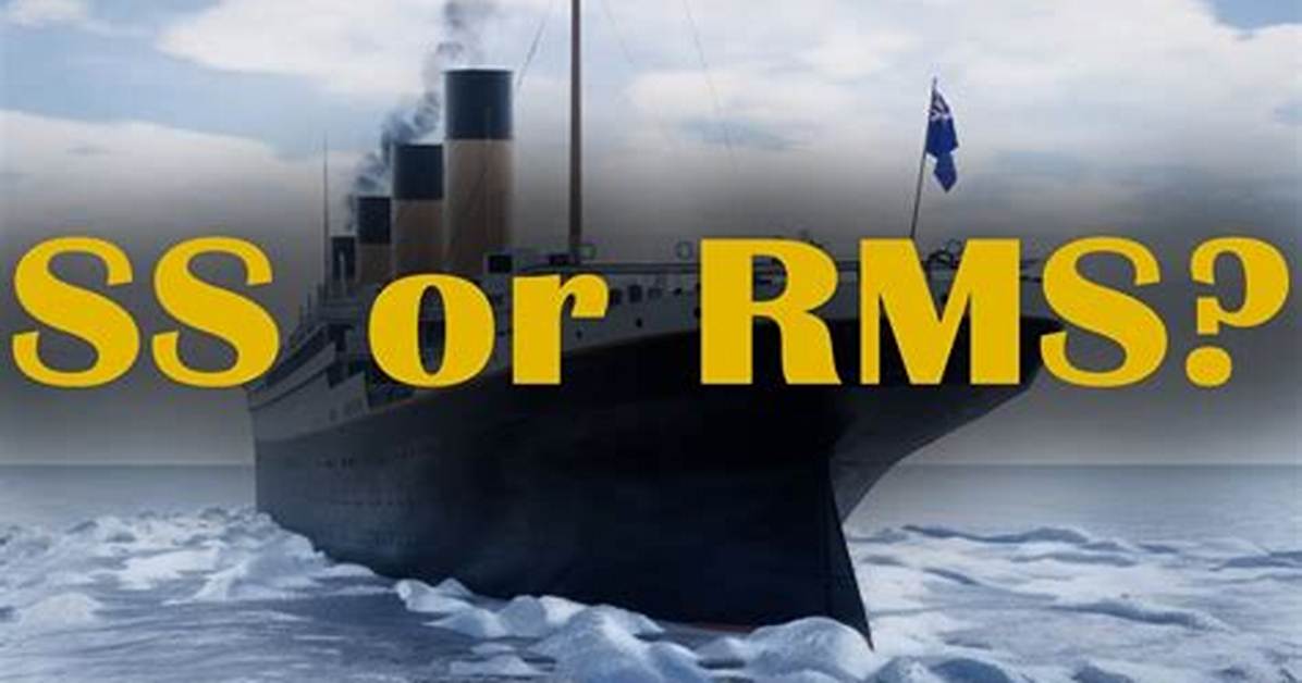 What Does the Rms Titanic Stand For