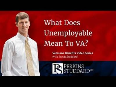 What Does the Va Consider Unemployable?