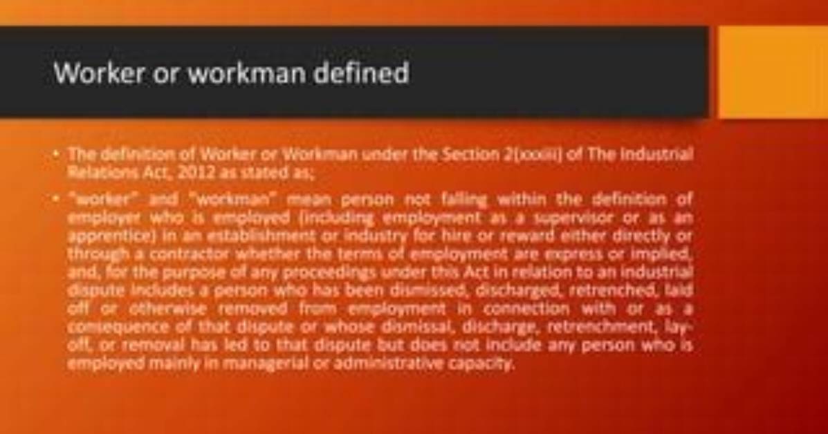 What Does the Word Workman Mean?