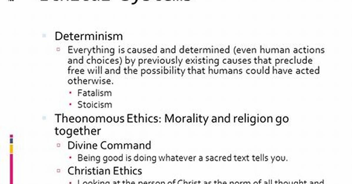 What Does Theonomous Ethics Mean?