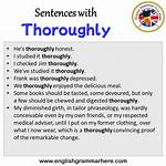 What Does Thoroughly Mean in the Dictionary?