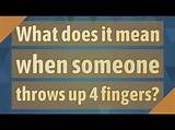 What Does Throwing up 4S Mean? Understanding the Symbolism and Cultural Significance