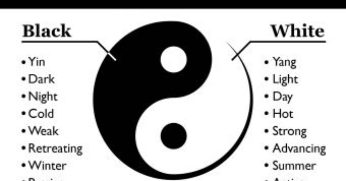 What Does White Mean in Yin-Yang?
