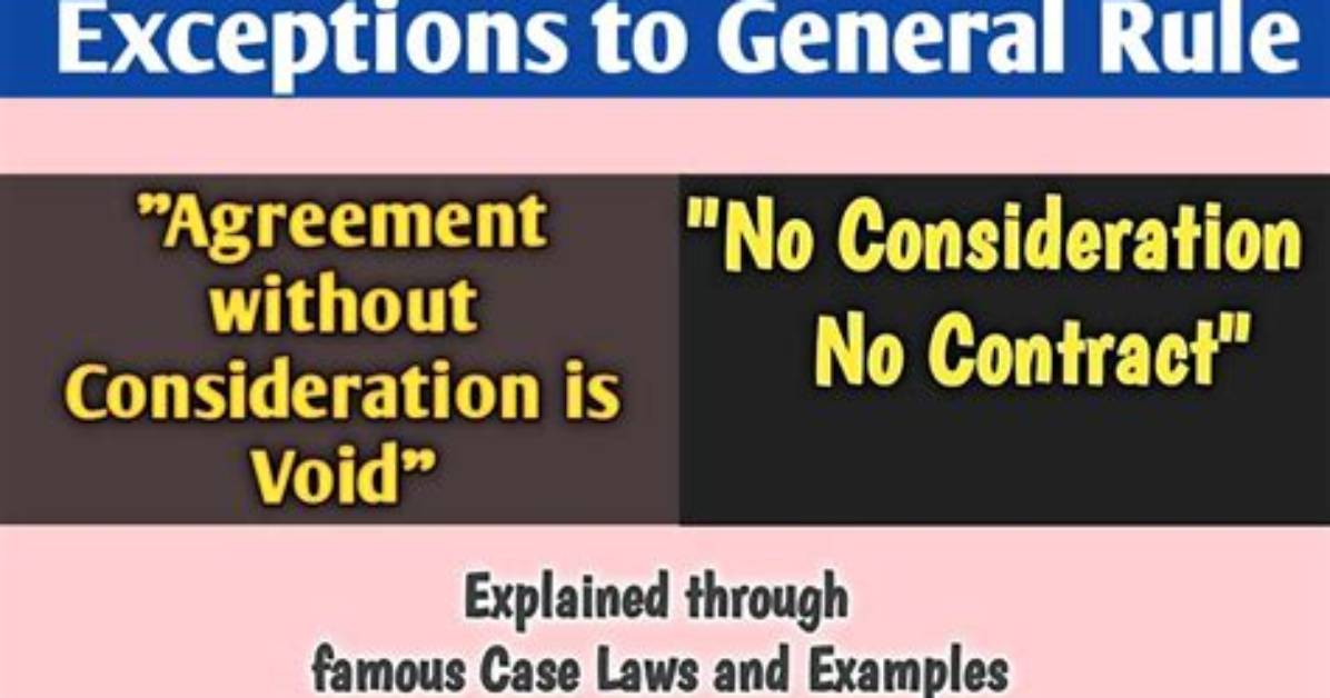 What Does Without Consideration Mean?
