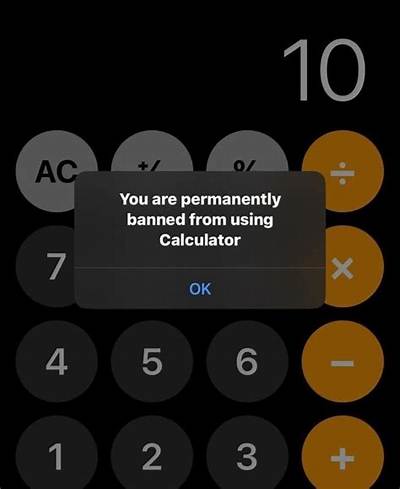 What Does "You're Banned from Calculator" Mean? a Comprehensive Guide