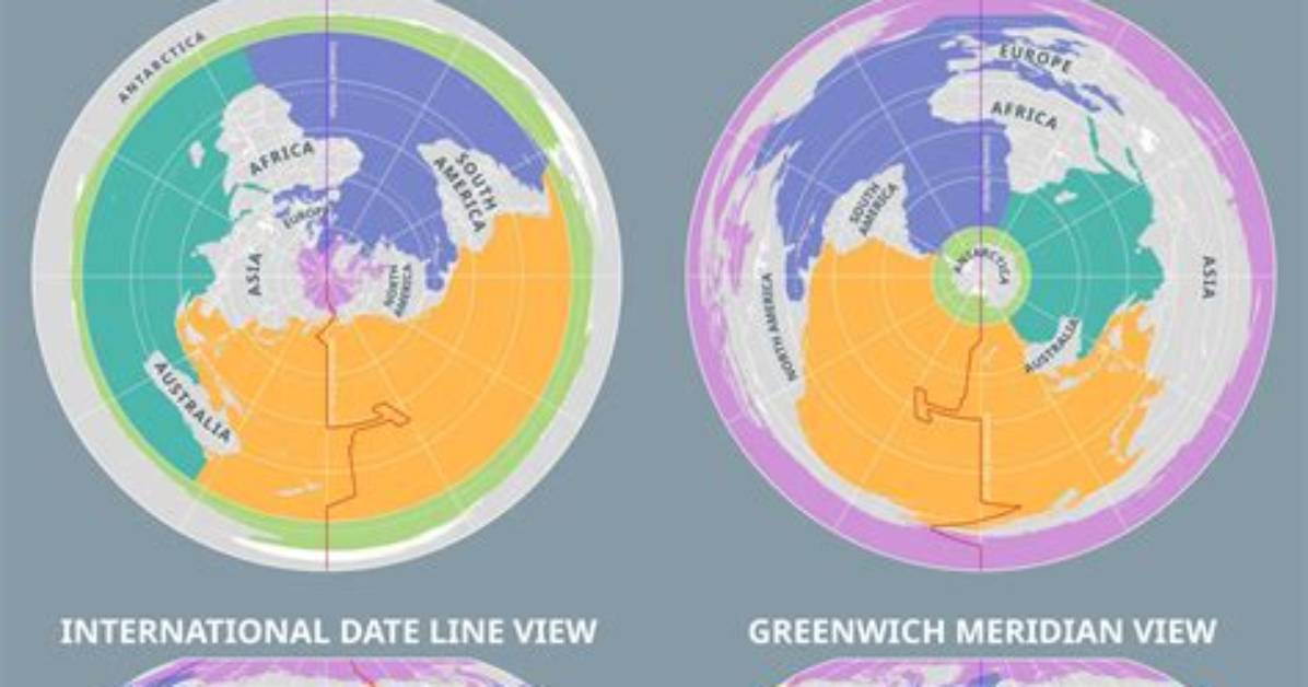 What Four Continents Touch the Indian Ocean