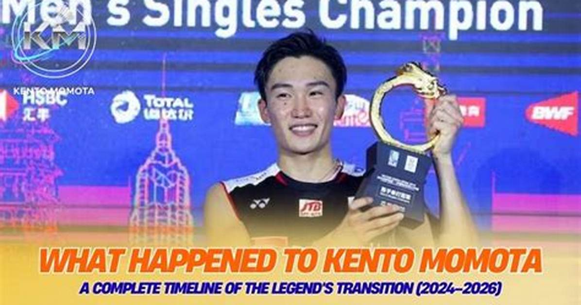 What Happened to Kento Momota? Everything to Know About Badminton Player