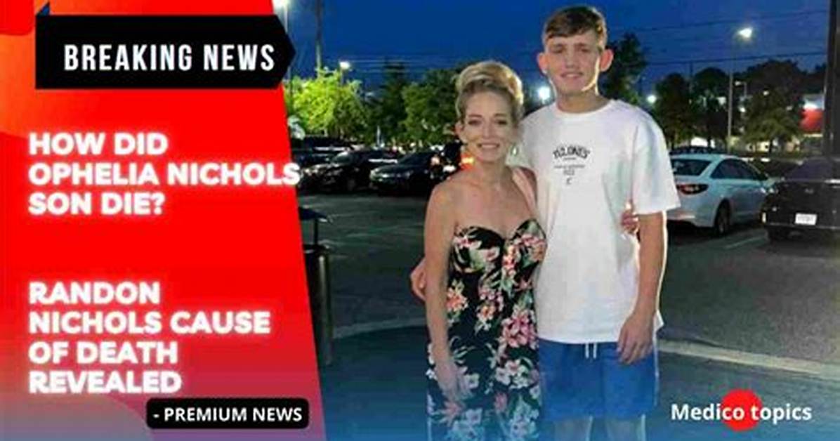 What Happened to Ophelia Nichols Son? Local Tiktok Star Son Was Killed, Facebook Posts and Tributes