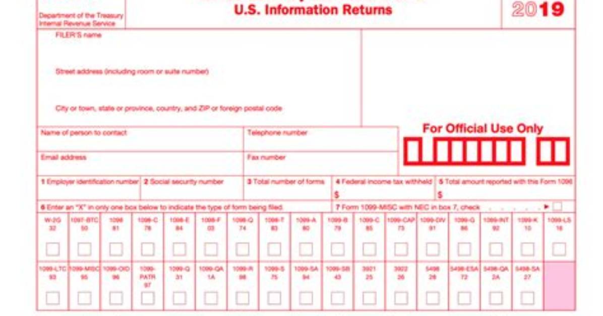 What Happens If You Mail 1096 Late?