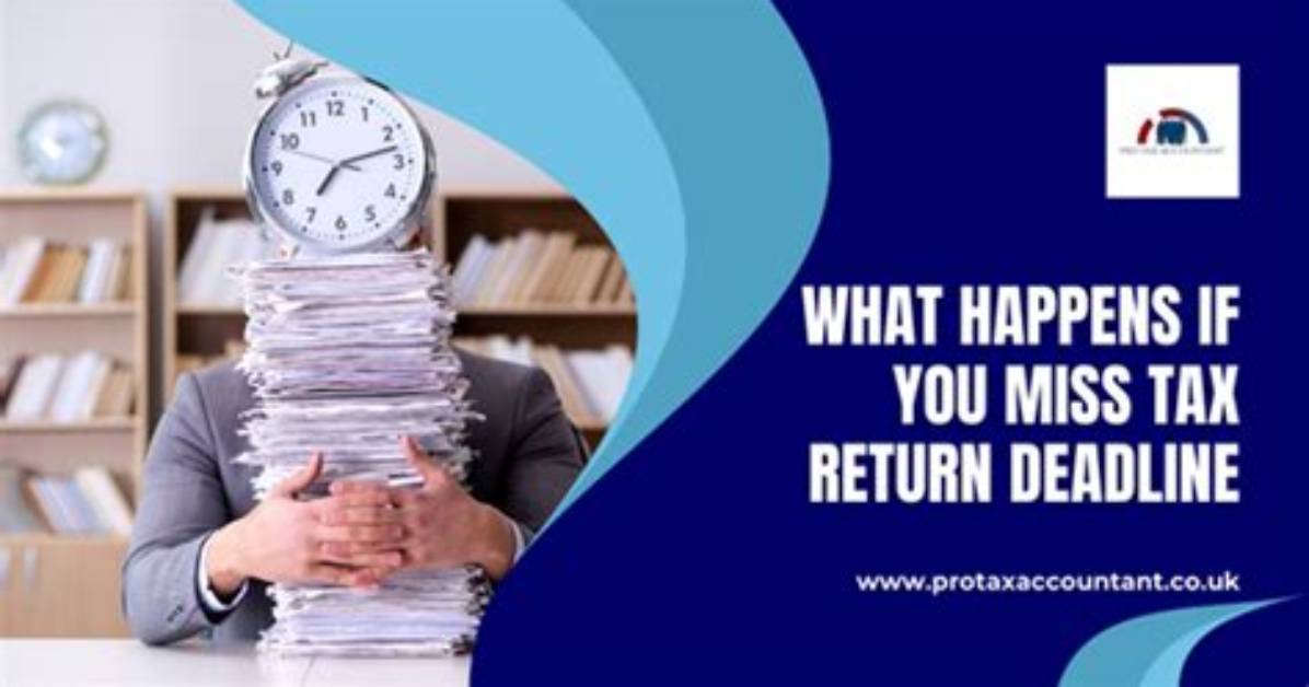 What Happens If You Miss Tax Return?