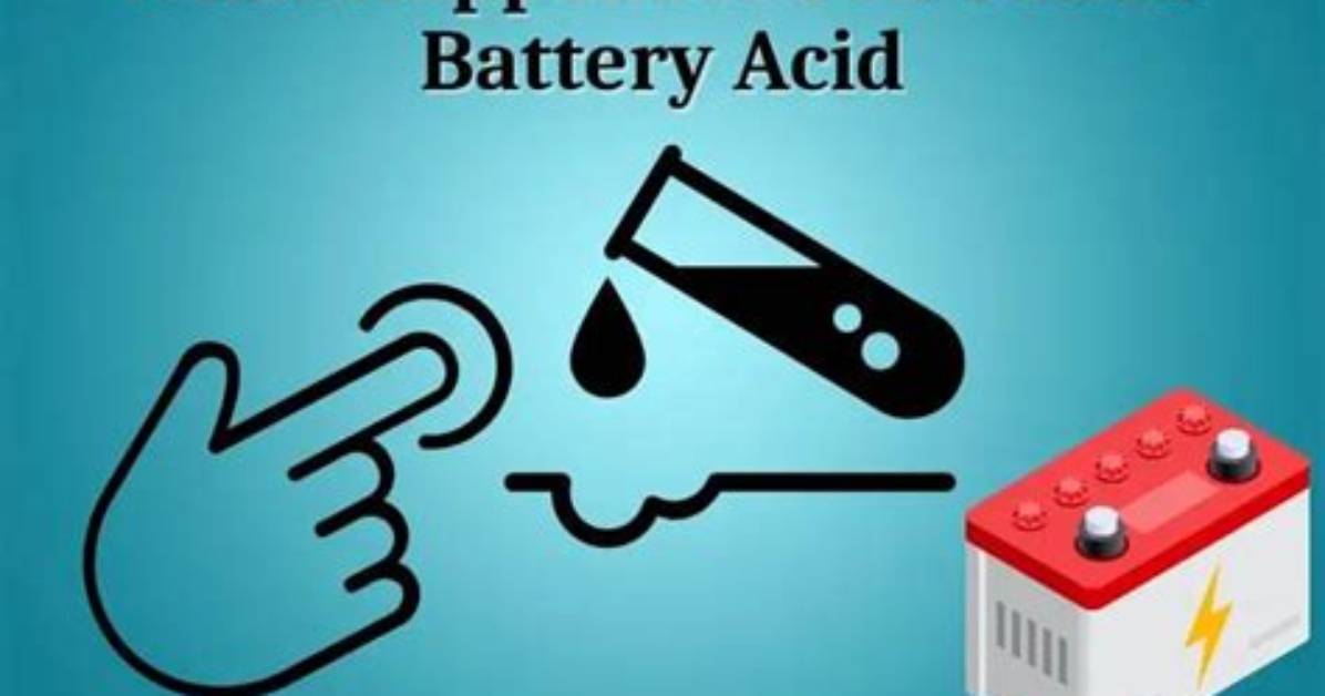 What Happens If You Touch Dry Battery Acid?