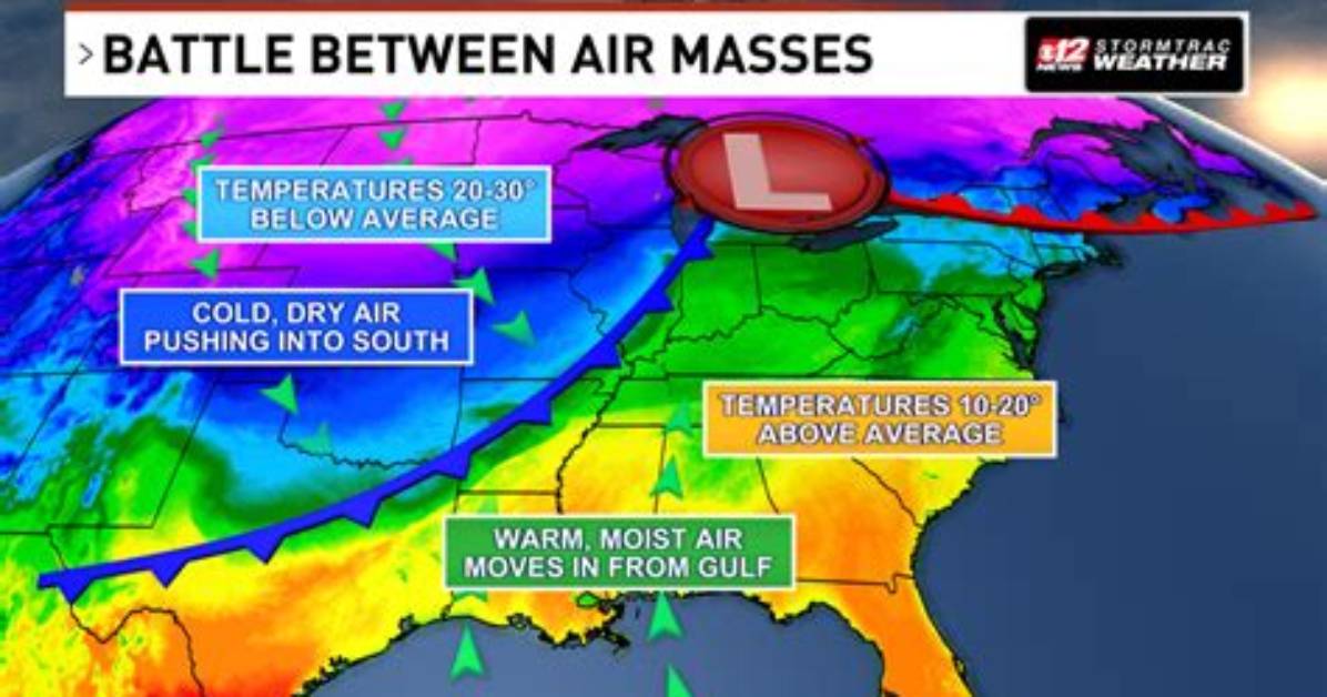 What Happens When Two Air Masses Collide