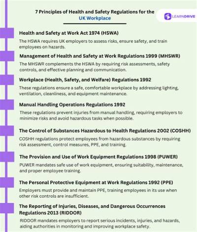 What Health and Safety Regulations Link to the Use of Computers?