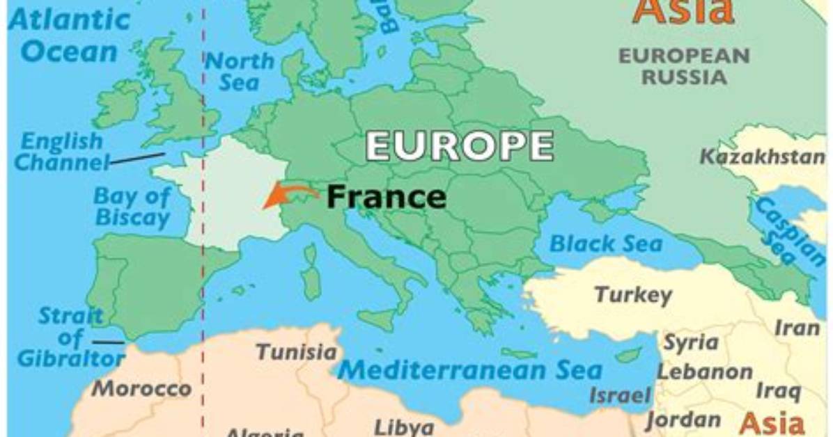 What Hemisphere Is Paris France In