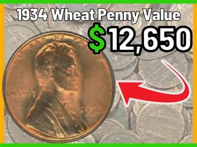 What Is a 1934 Wheat Penny with No Mint Mark Worth?