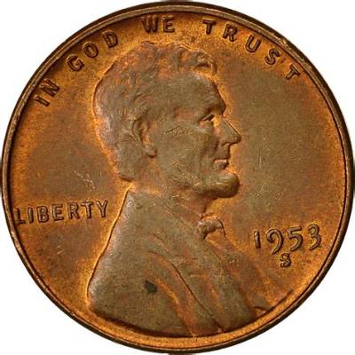 What Is a 1953 One Cent Coin Worth?
