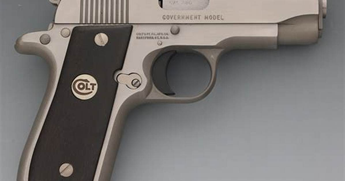 What Is a Colt Government 380 Worth?