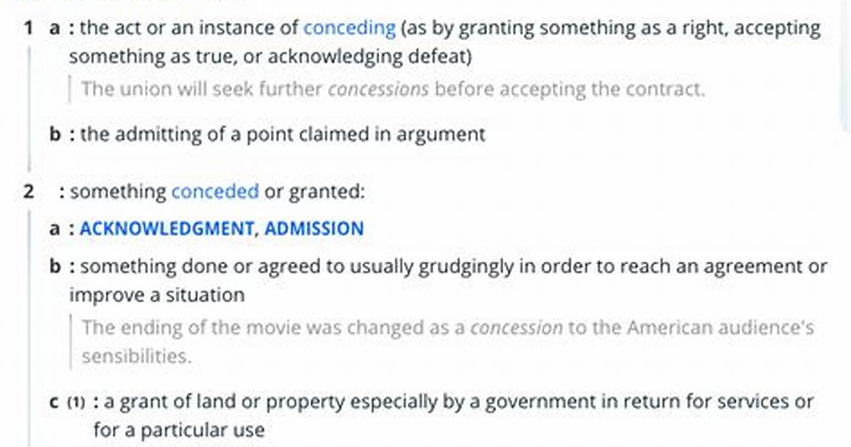 What Is a Concession Mean in Real Estate?