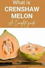 What Is a Crenshaw Melon?