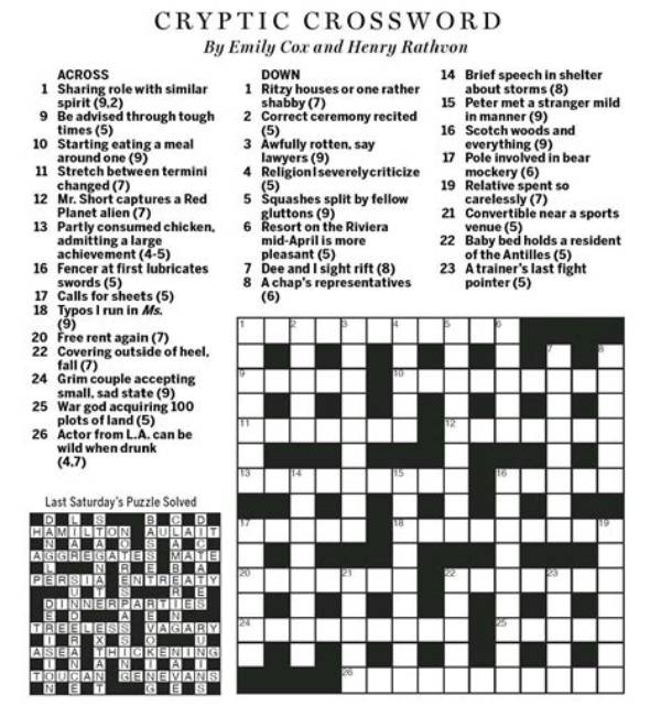 What Is a Cryptic Clue in Crosswords?