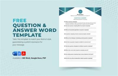 What Is a File Question Answer?