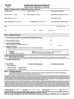 What Is a Form 1033?