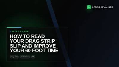 What Is a Good 60 Foot Time in Drag Racing?