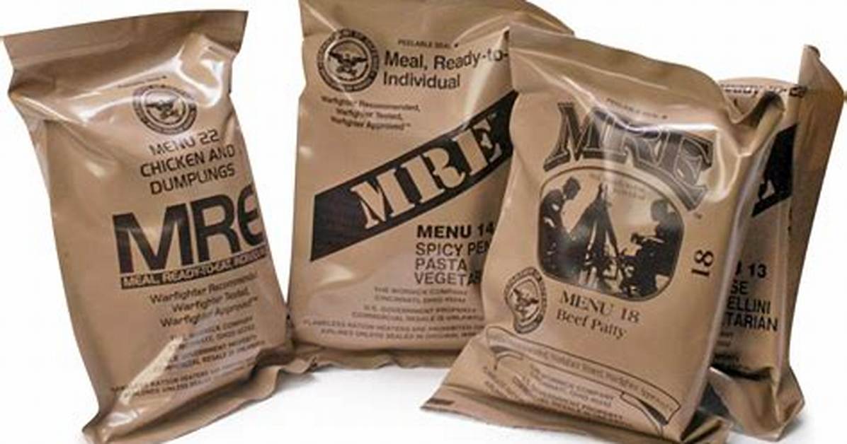 What Is a Good Price for Mre?
