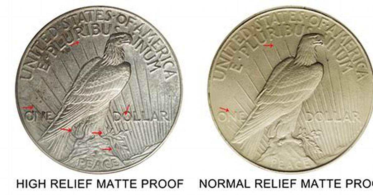 What Is a High Relief Dollar?
