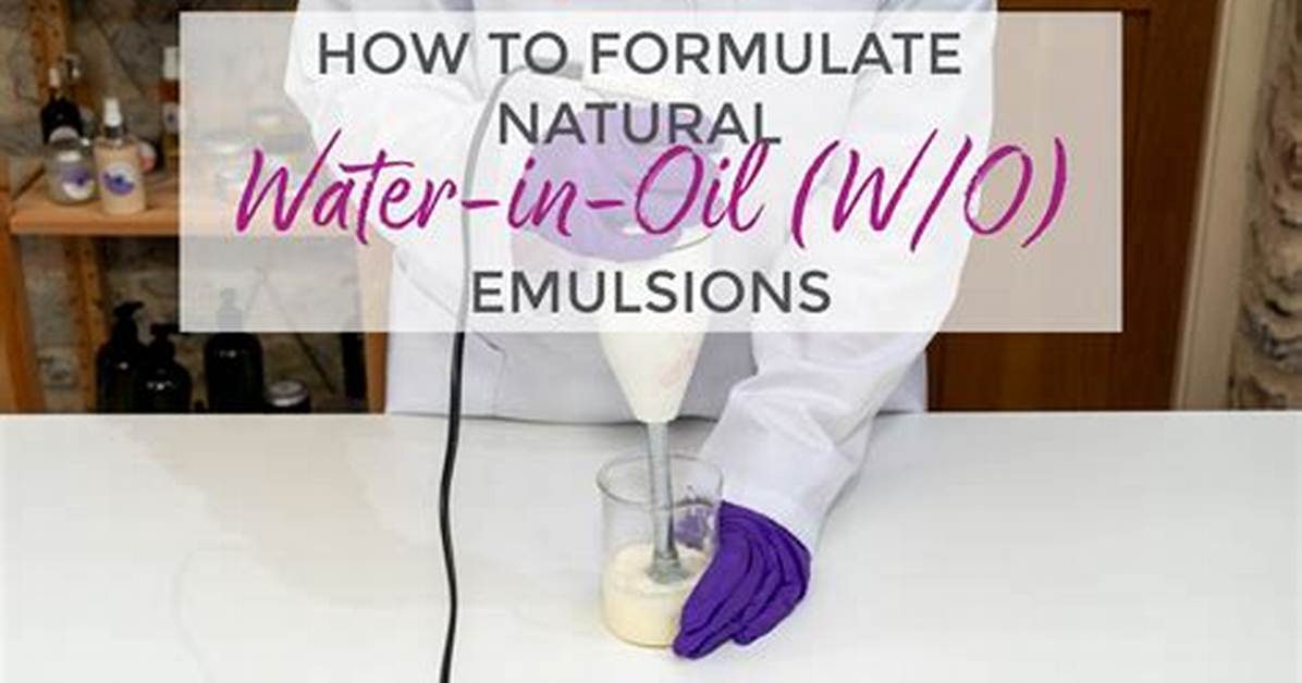What Is a Natural Emulsion?