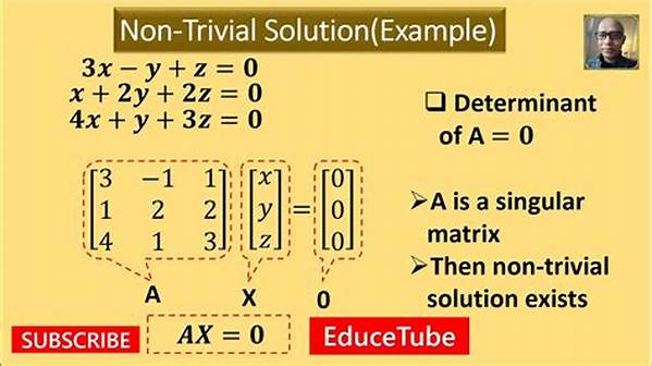 What Is a Non-Trivial Matrix?