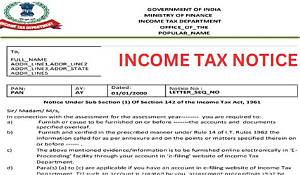What Is a Notice of Income Tax Assessment?