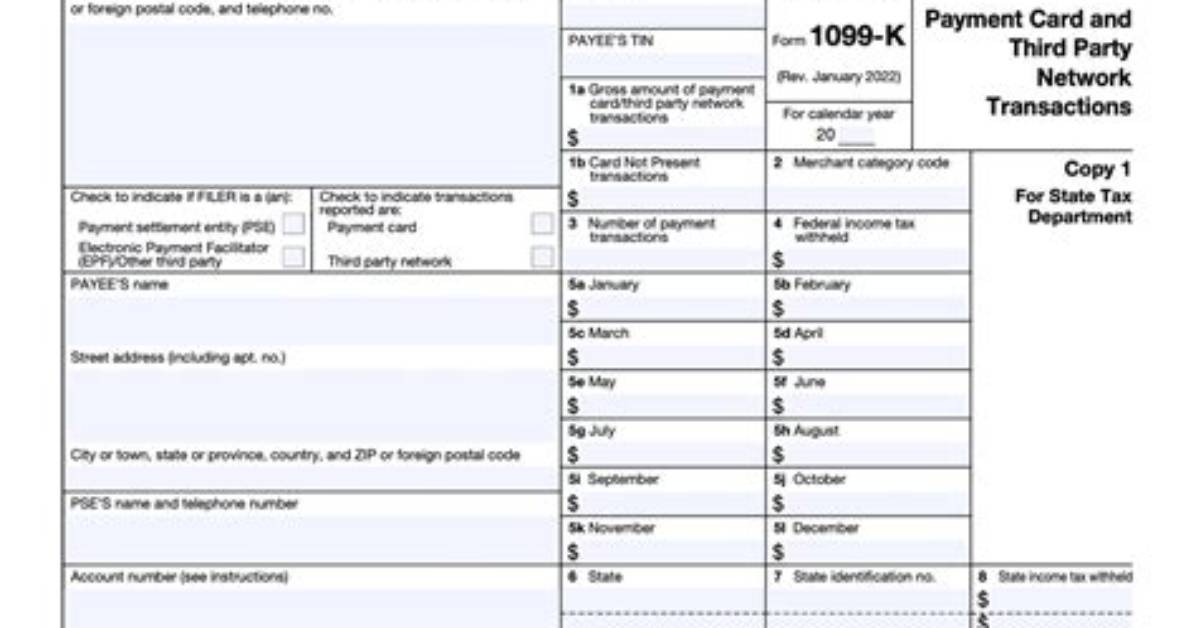 What Is a Pse on 1099-K?
