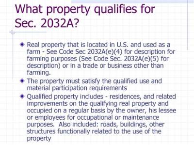 What Is a Qualified Property for Economic Stimulus?