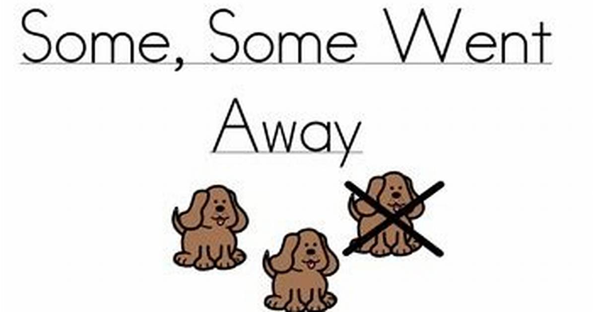 What Is a Some Went Away Number Sentence?