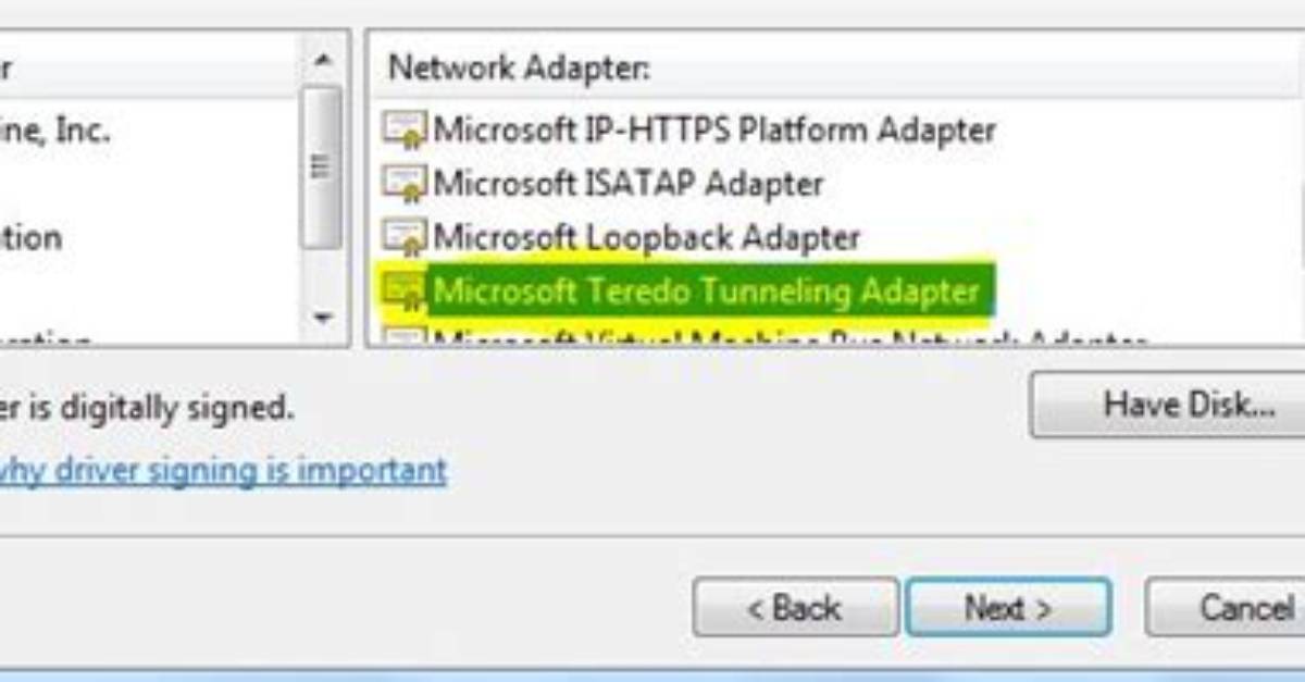 What Is a Teredo Adapter?