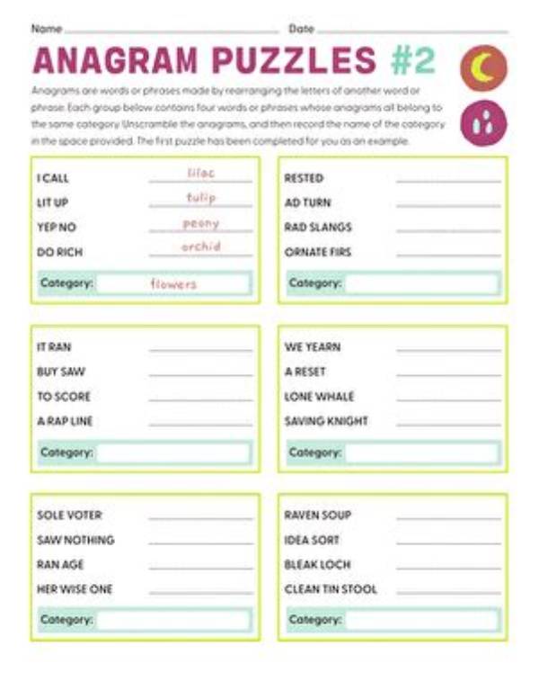 What Is an Anagram Puzzle?