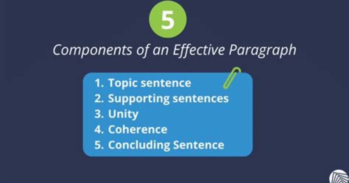 What Is an Effective Paragraph?
