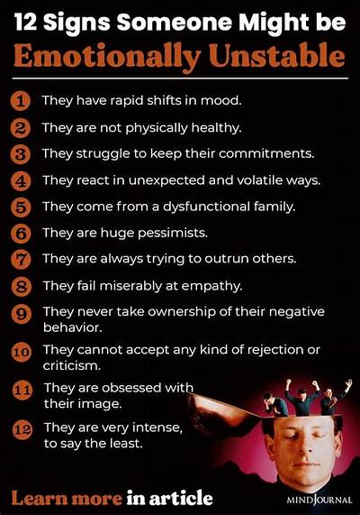 What Is an Emotionally Unstable Person?
