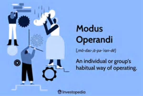What Is an Example of Modus Operandi?