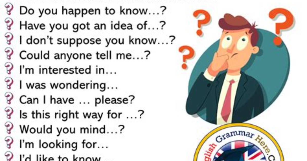 What Is Asking for Information?