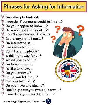 What Is Asking for Information?