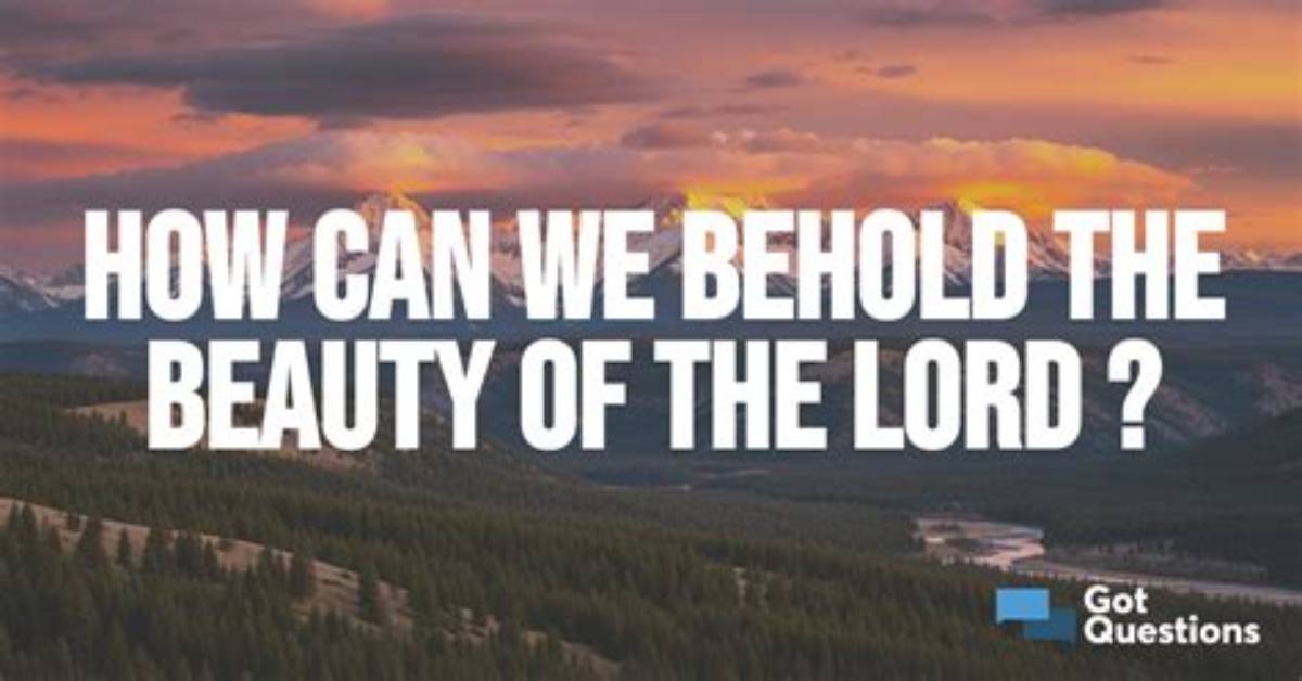 What Is Beauty to Behold?