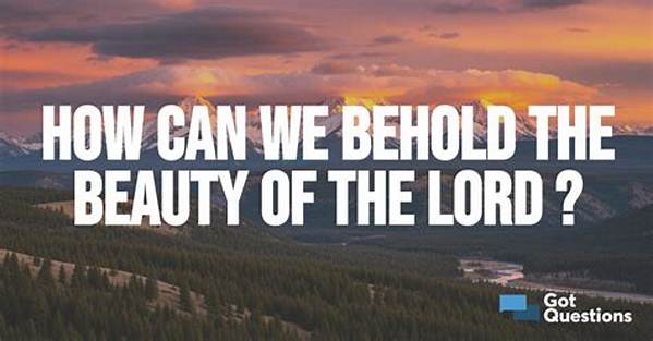 What Is Beauty to Behold?