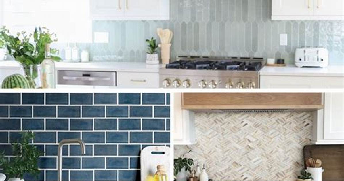 What Is Better for a Backsplash Ceramic Tile Or